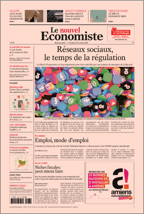 Le Nouvel Économiste N°2041 Du 30 Octobre Au 5 Novembre 2020