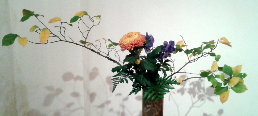 Ikebana arrangement floral
