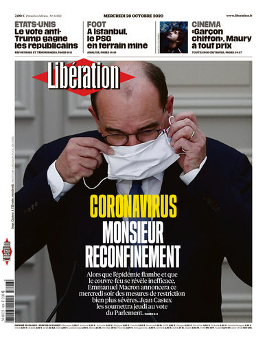 Libération Du Mercredi 28 Octobre 2020