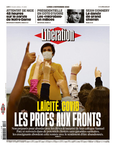 Libération Du Lundi 2 Novembre 2020