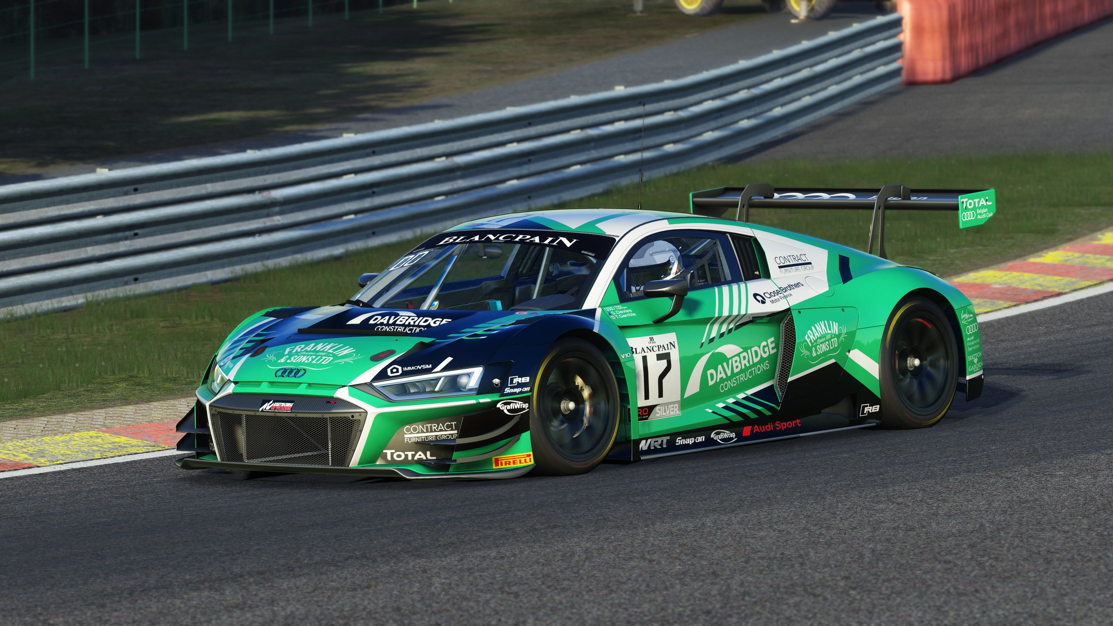 Audi R8 evo GT3 Belgium Audi Club Team WRT | OverTake.gg (Formerly ...