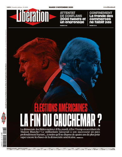 Libération Du Mardi 3 Novembre 2020