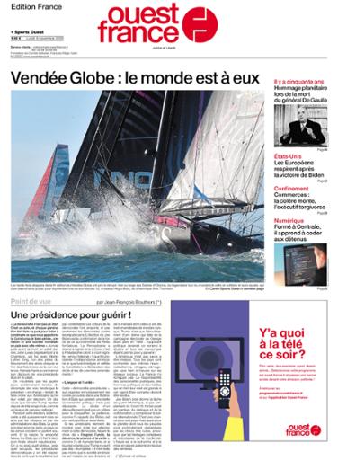  Ouest-France Édition France Du Lundi 9 Novembre 2020