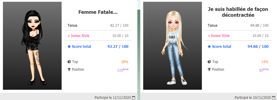Screenshot tenue festival