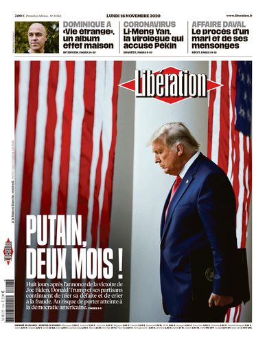 Libération Du Lundi 16 Novembre 2020