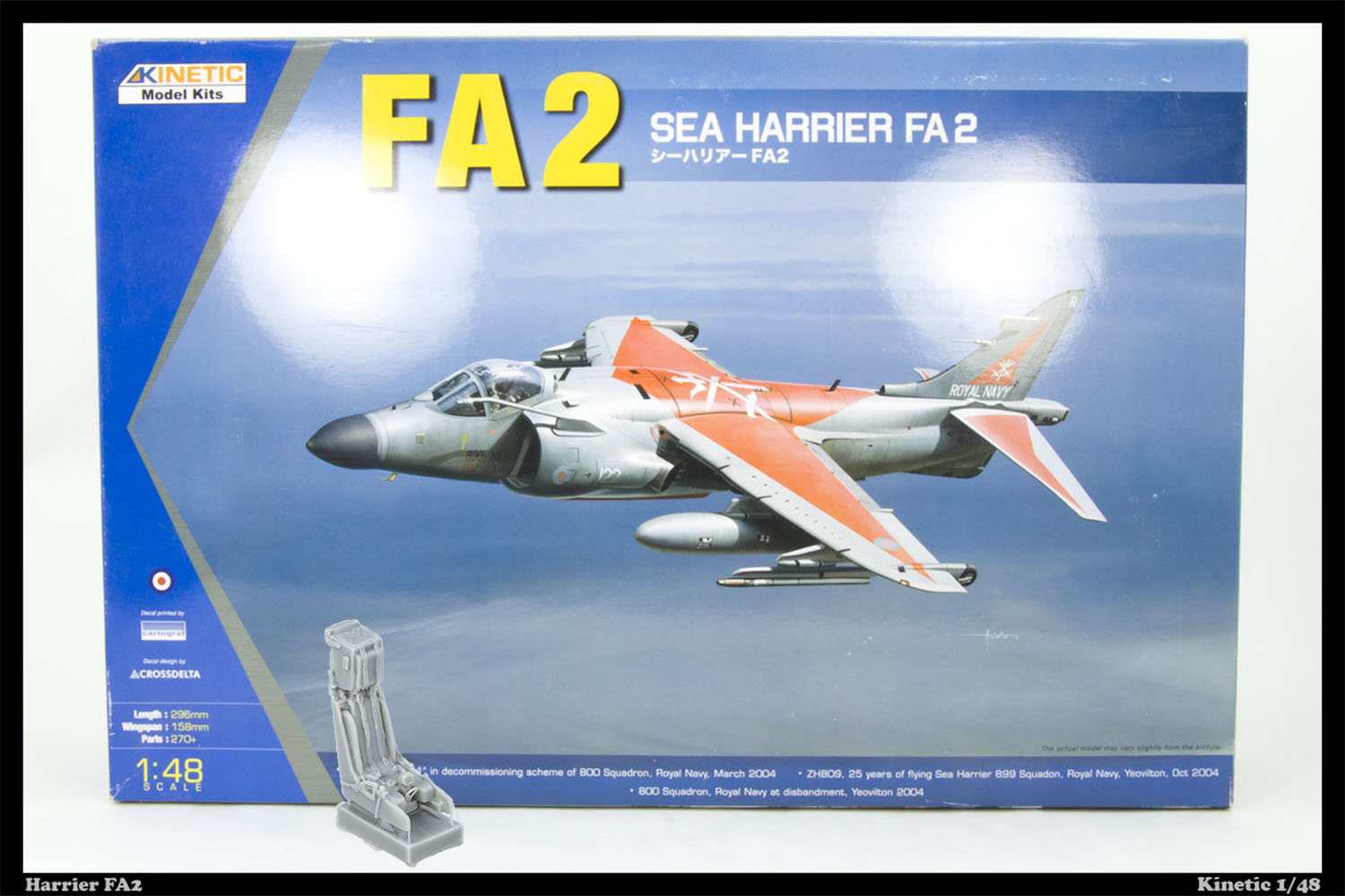 Harrier FA2 Kinetic 1/48 Gyjw