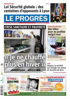  Le Progrès ( Édition Villeurbanne-Caluire ) Du Mercredi 18 Novembre 2020