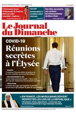 Le Journal Du Dimanche N°3854 Du 22 Novembre 2020