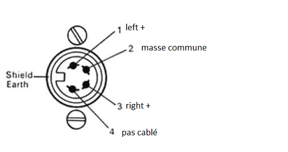 Câble de haut-parleur GaoZo vers adaptateur RCA femelle, câble de