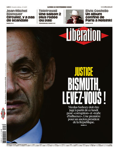 Libération Du Lundi 23 Novembre 2020