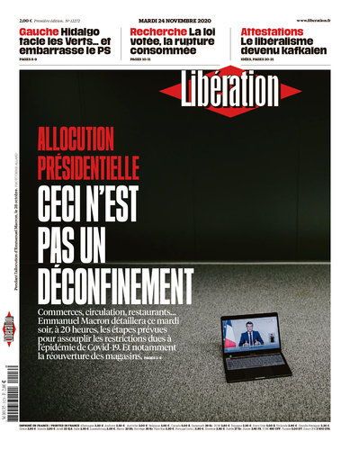 Libération Du Mardi 24 Novembre 2020