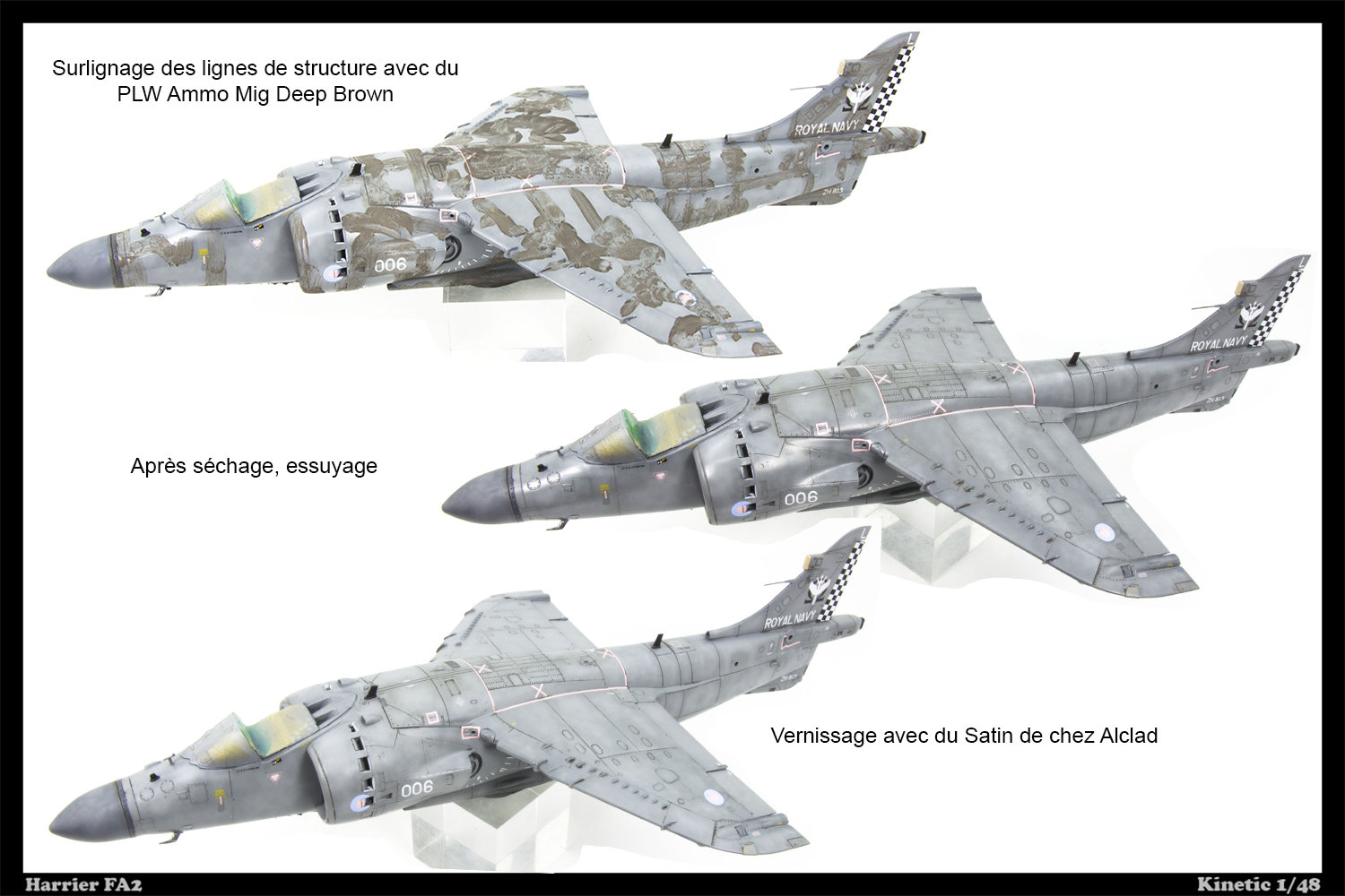 Harrier FA2 Kinetic 1/48 Szpa