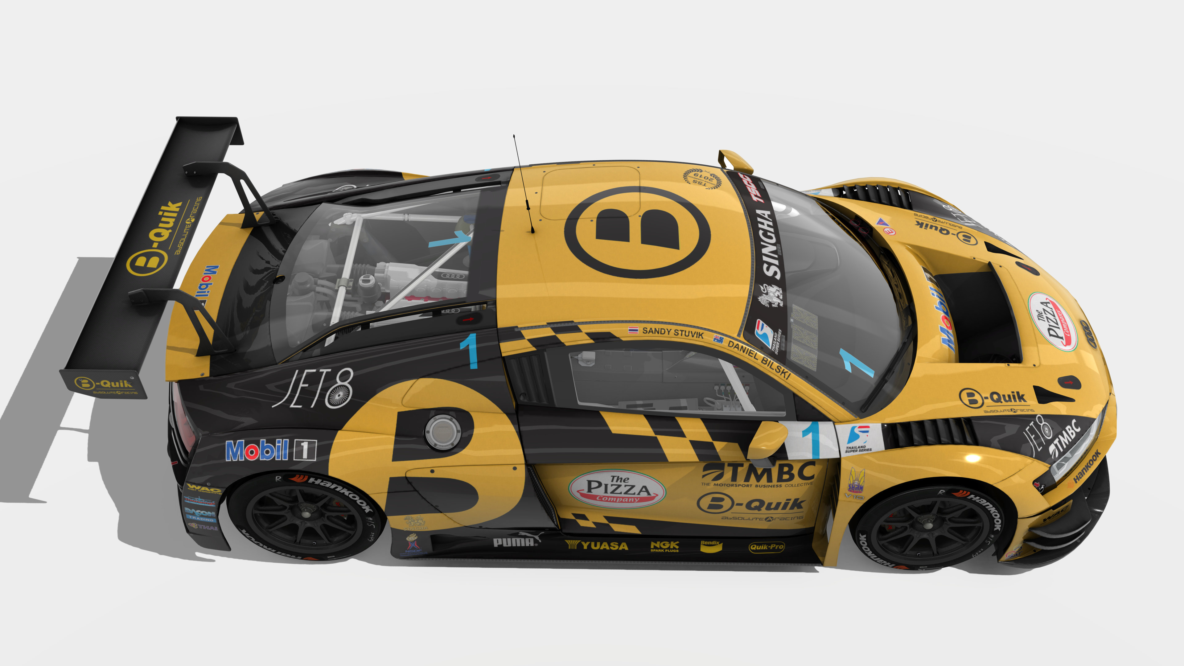 Audi R8 BQuik / Absolute Racing #1 | OverTake.gg