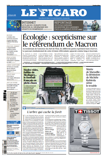 Le Figaro Du Mercredi 16 Décembre 2020