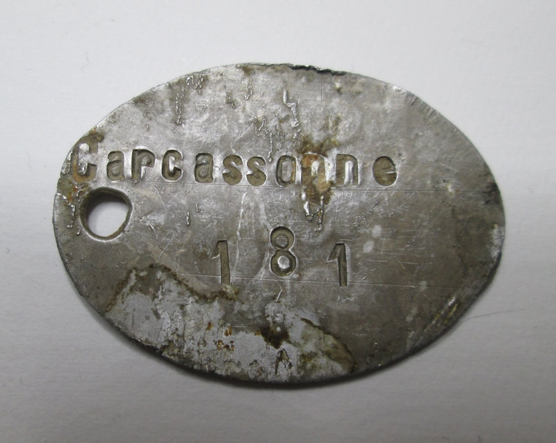 plaque française WW1  O932