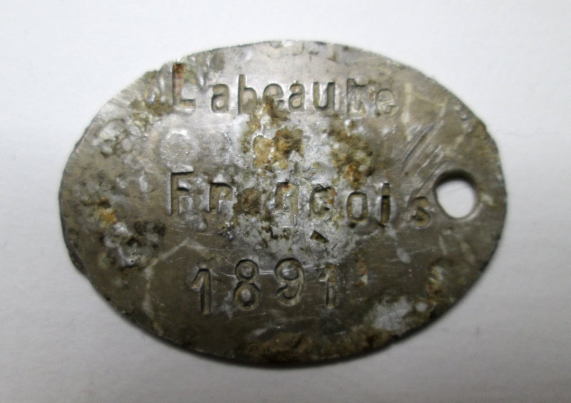 plaque française WW1  Pq1j