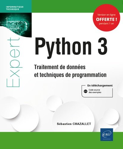 Python 3 - Traitement de donnees et techniques de programmation