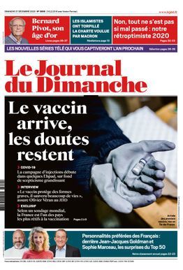 Le Journal Du Dimanche N°3859 Du 27 Décembre 2020