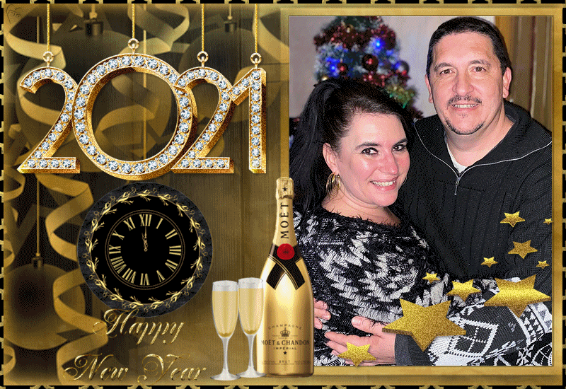 Bonne et heureuse année 2021 à vous deux!