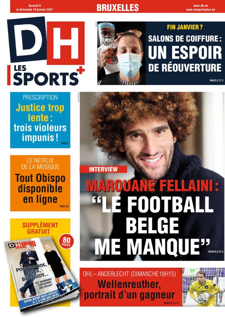 journaux Belges Du Samedi 9 Janvier 2021