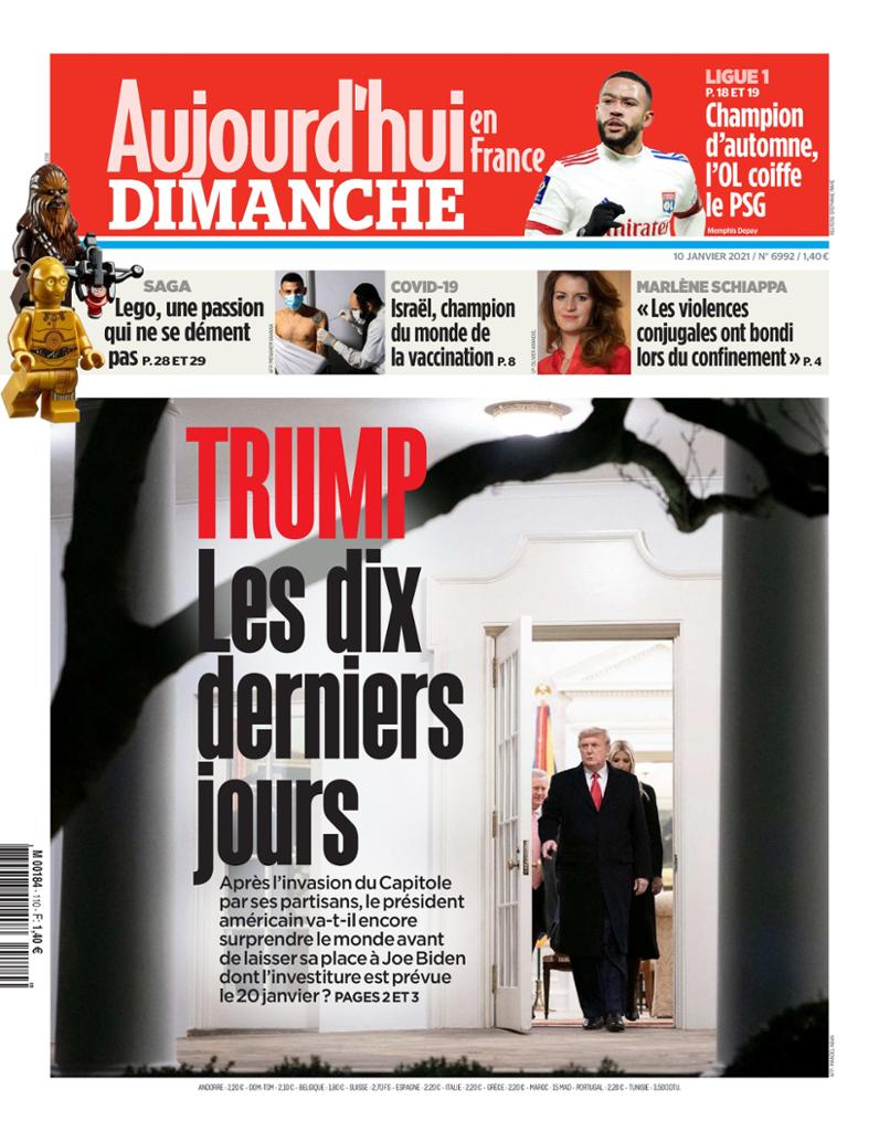 Aujourd’hui en France Du Dimanche 10 Janvier 2021