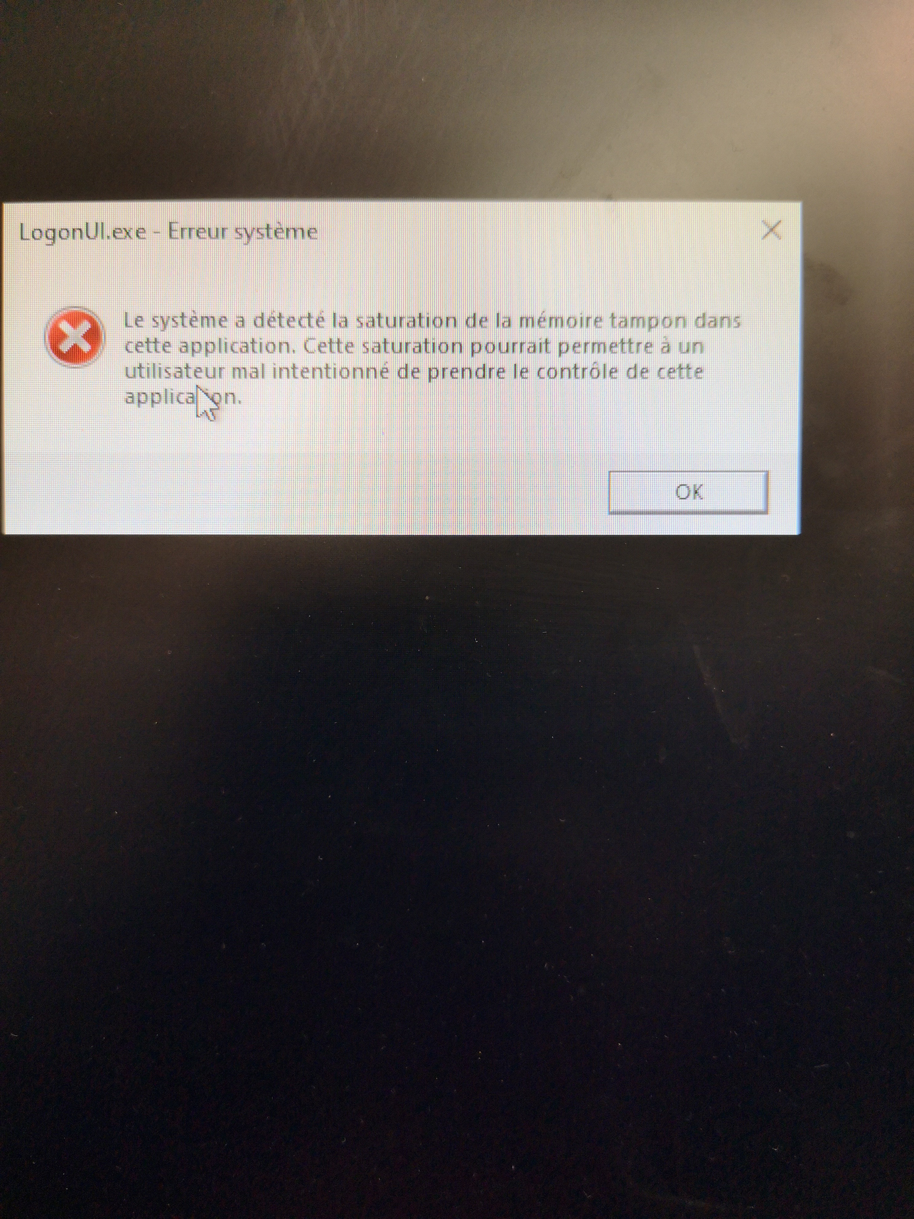 windows live messenger a rencontre une erreur