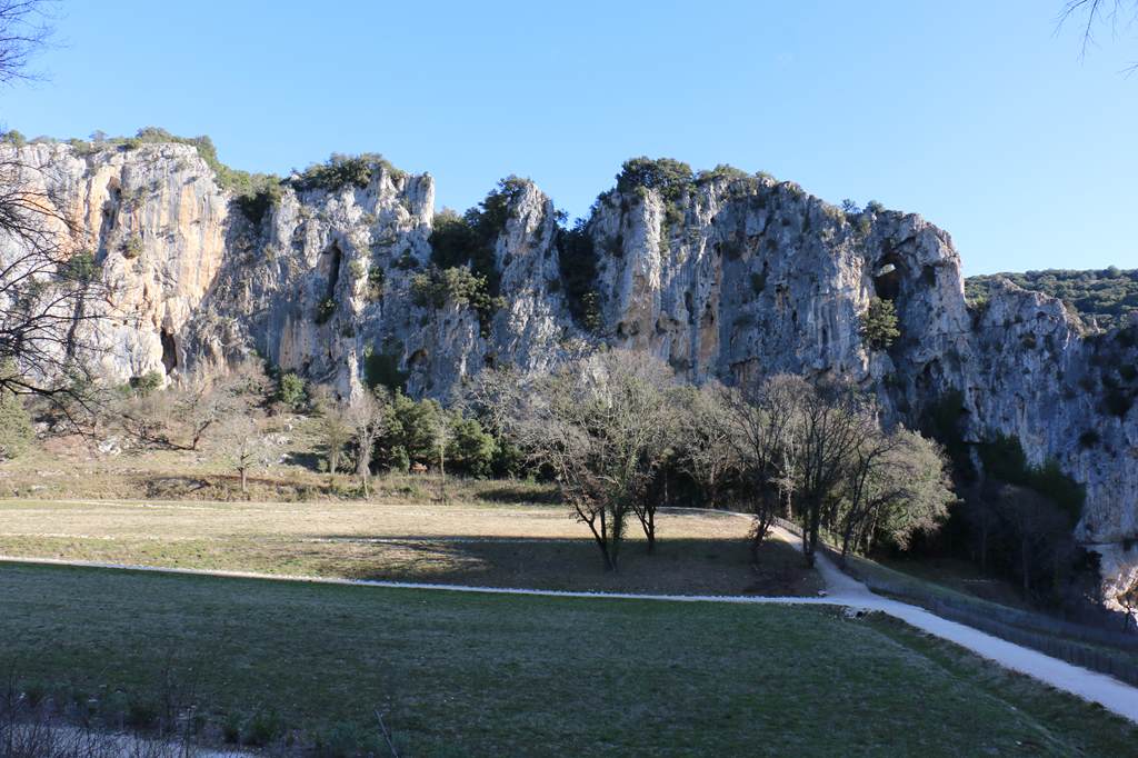 Gorges de l'Ardèche en hiver 3php