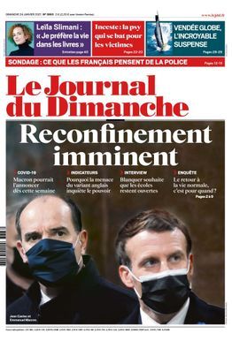 Le Journal Du Dimanche N°3863 Du 24 Janvier 2021