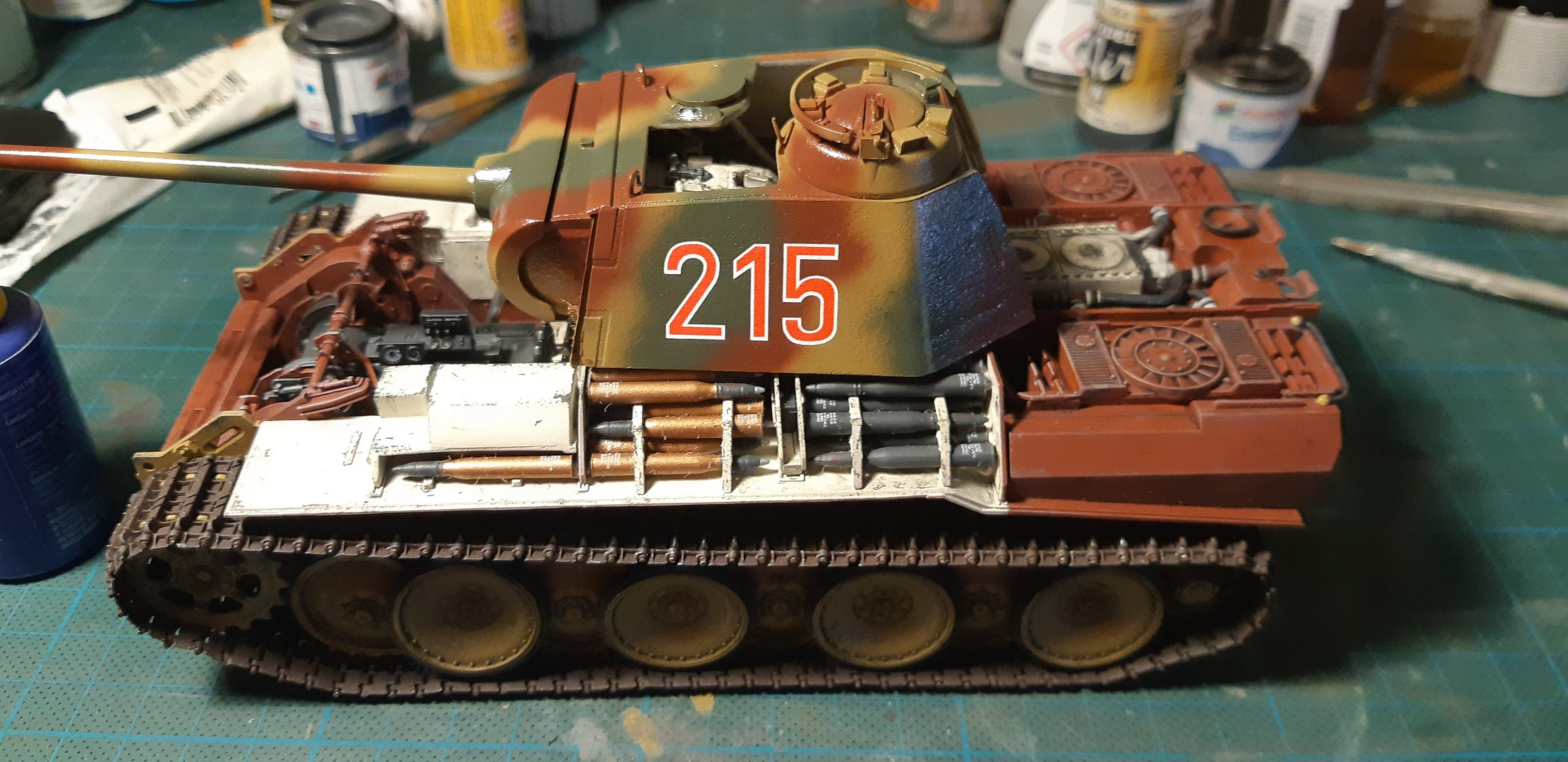 Panther ausf.A Takom full interior Llp8