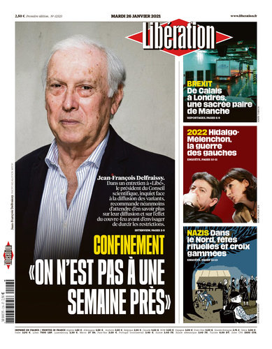Libération Du Mardi 26 Janvier 2021