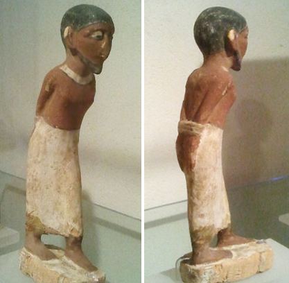 Figurine d'un esclave sémitique de l'Egypte ancienne