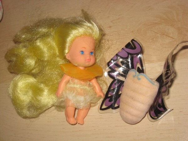 petites poupées sirène, centaure, papillon Af6b