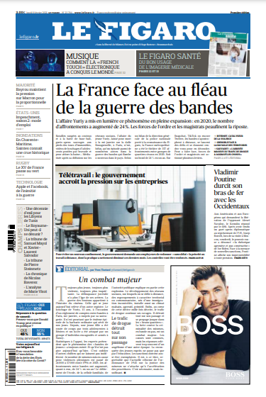 Le Figaro Du Lundi 8 Février 2021