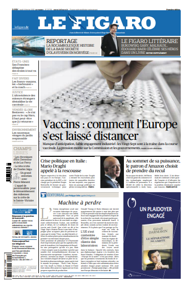 Le Figaro Du Jeudi 4 Février 2021