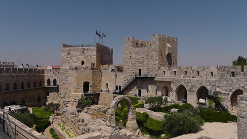 La citadelle, lieu de la condamnation de Jésus B51v