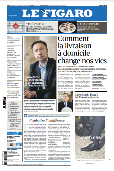 Le Figaro Du Samedi 13 & Dimanche 14 Février 2021