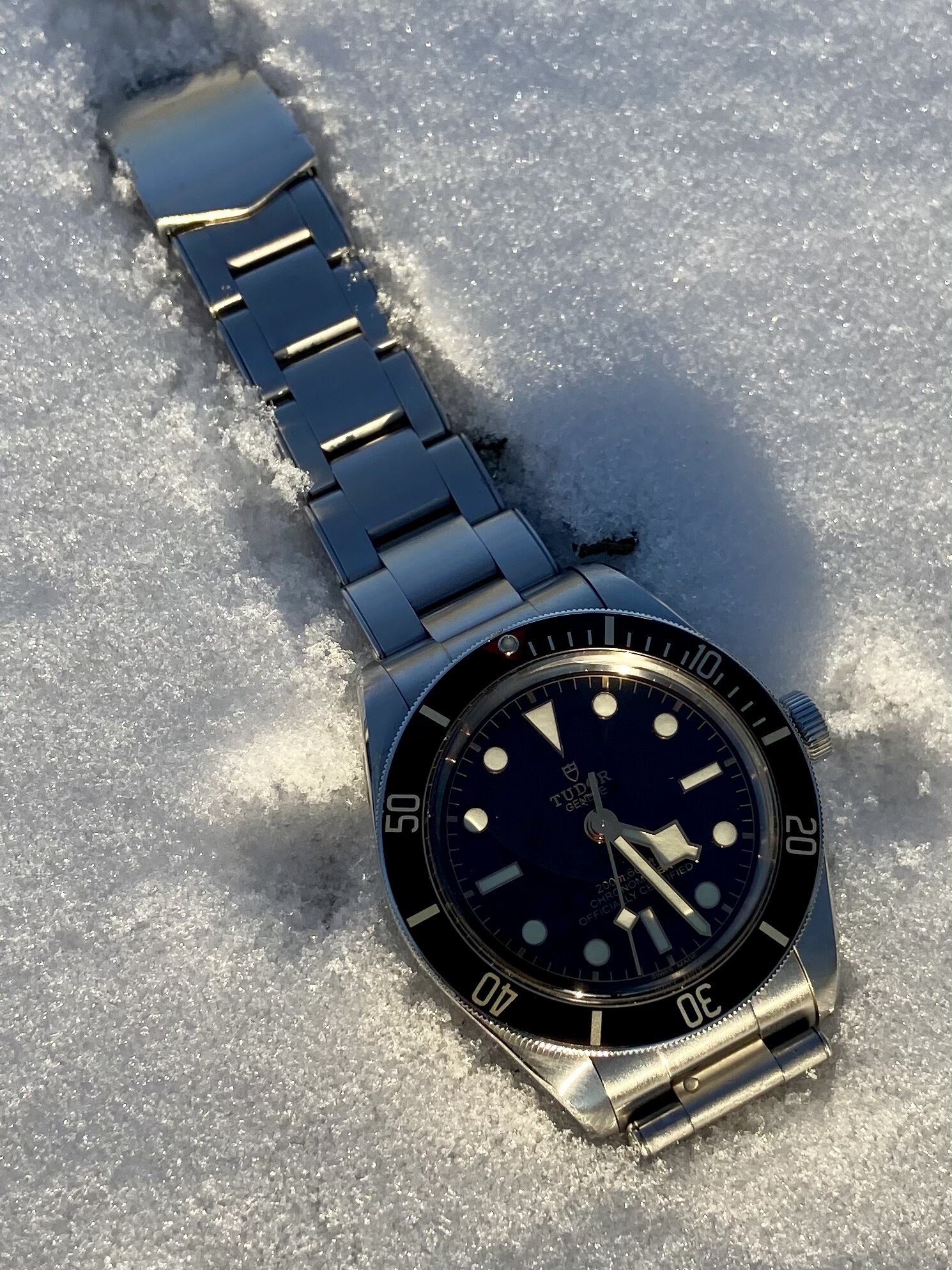 Feu de Tudor sur la neige !!! Fz28