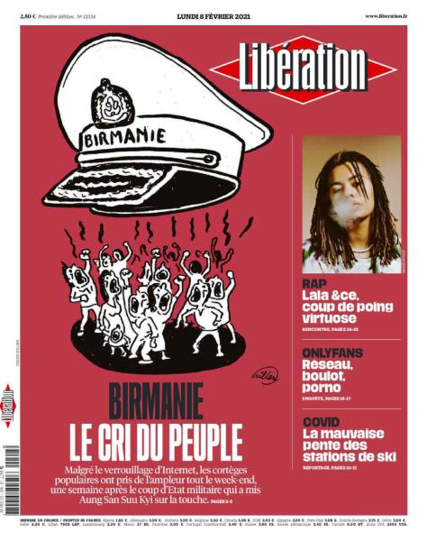 Libération Du Lundi 8 Février 2021