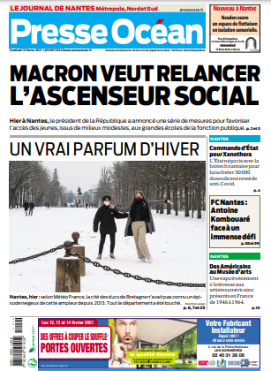 Presse Océan (4 Éditions) Du Vendredi 12 Février 2021