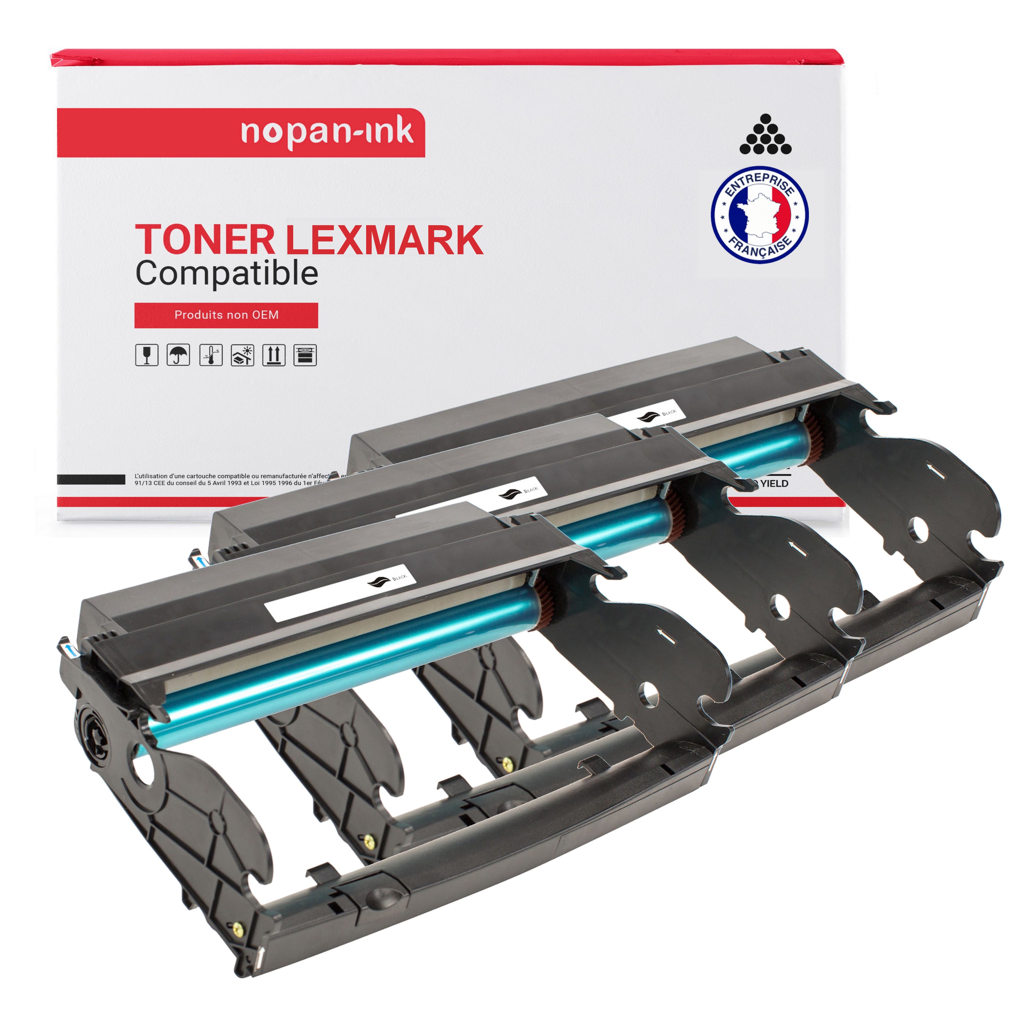Lot De Cartouches D'encre : 3 Noires Lexmark 150XL + 3 Couleurs Compatibles Qualitoner - Neuf