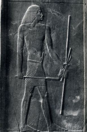 Portrait de Hesire, haut-fonctionnaire égyptien de la IIIe Dynastie