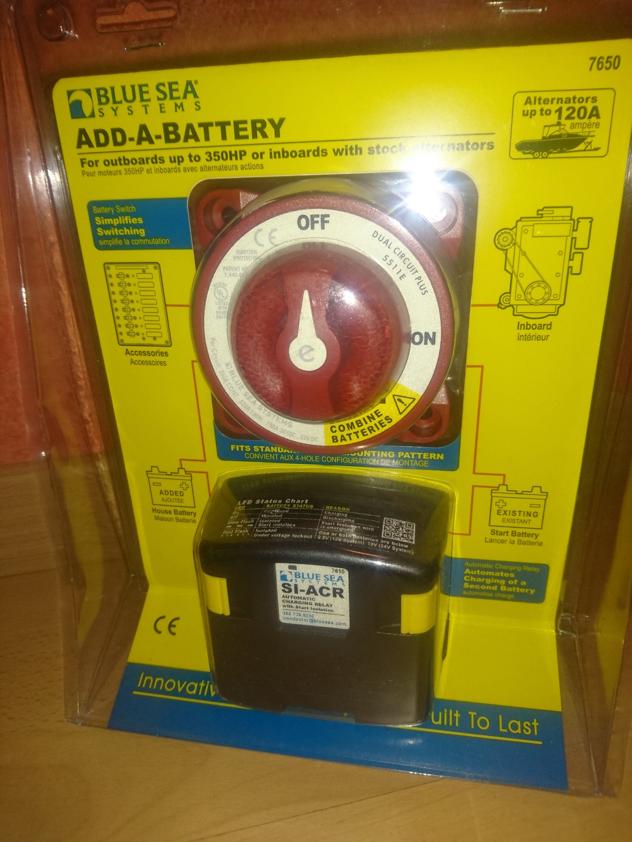 Installer un coupleur-séparateur pour recharger les batteries
