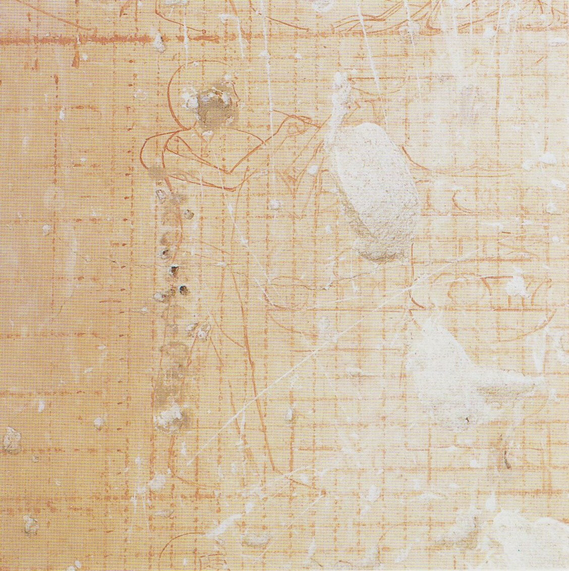 Peinture inachevée du tombeau de sénènmout - Deir el-Bahari XVIIIè dynastie