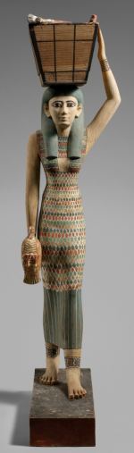Statue d'une femme portant des offrandes - Nouvel Empire XIIè dynastie