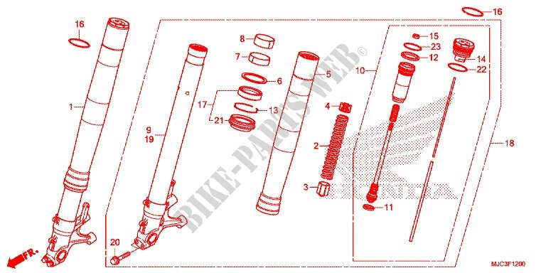 Tubes de fourche chinois ? CBR 600 RR 2013 F3yq