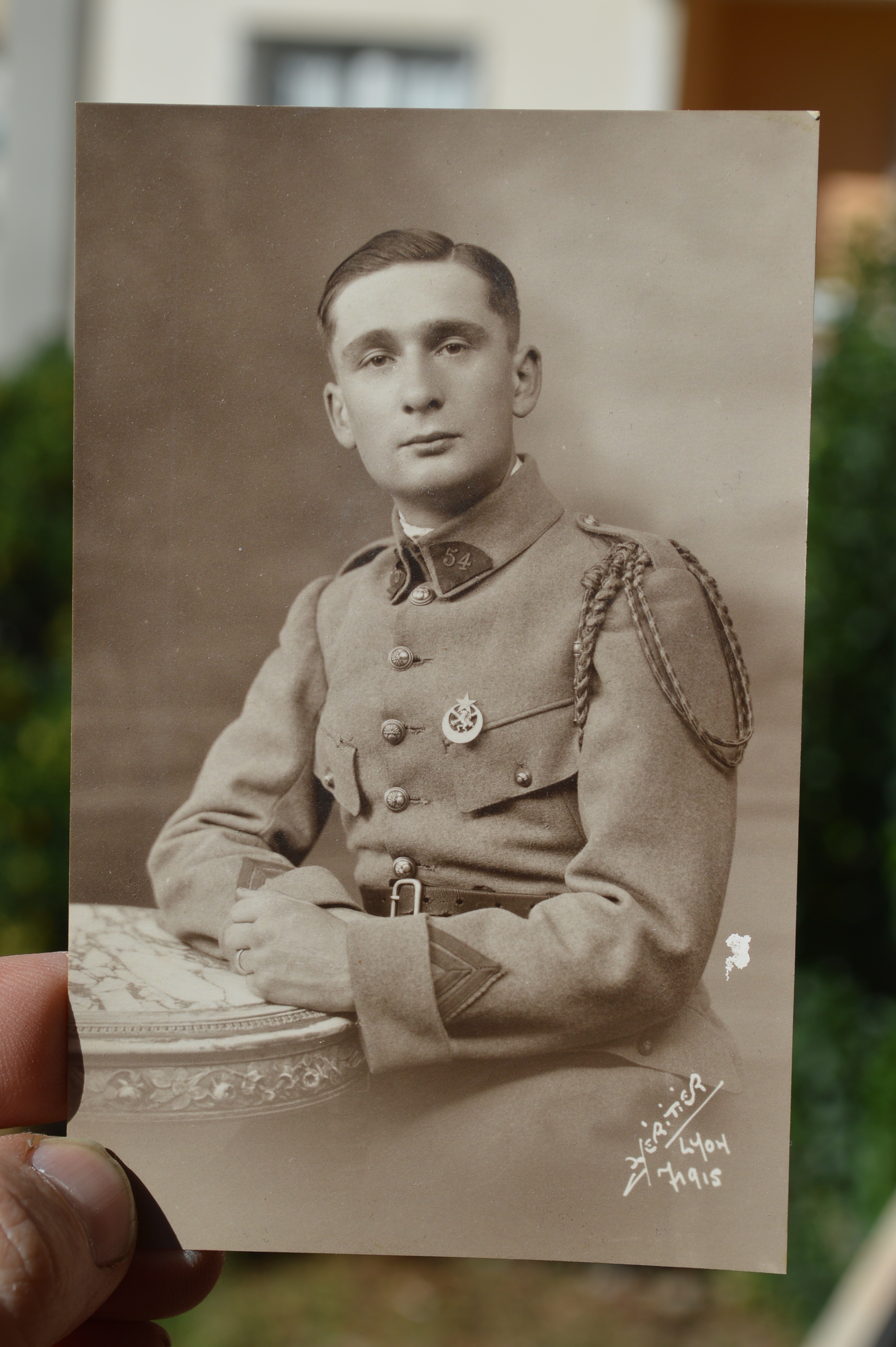 Portrait soldat du 54 RA Spwk