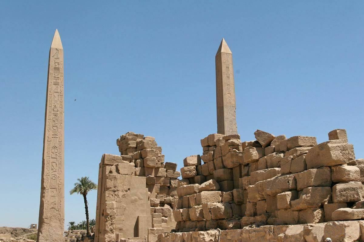 Obélisques d'Hatshepsout et de Thoutmosis Ier à Karnak