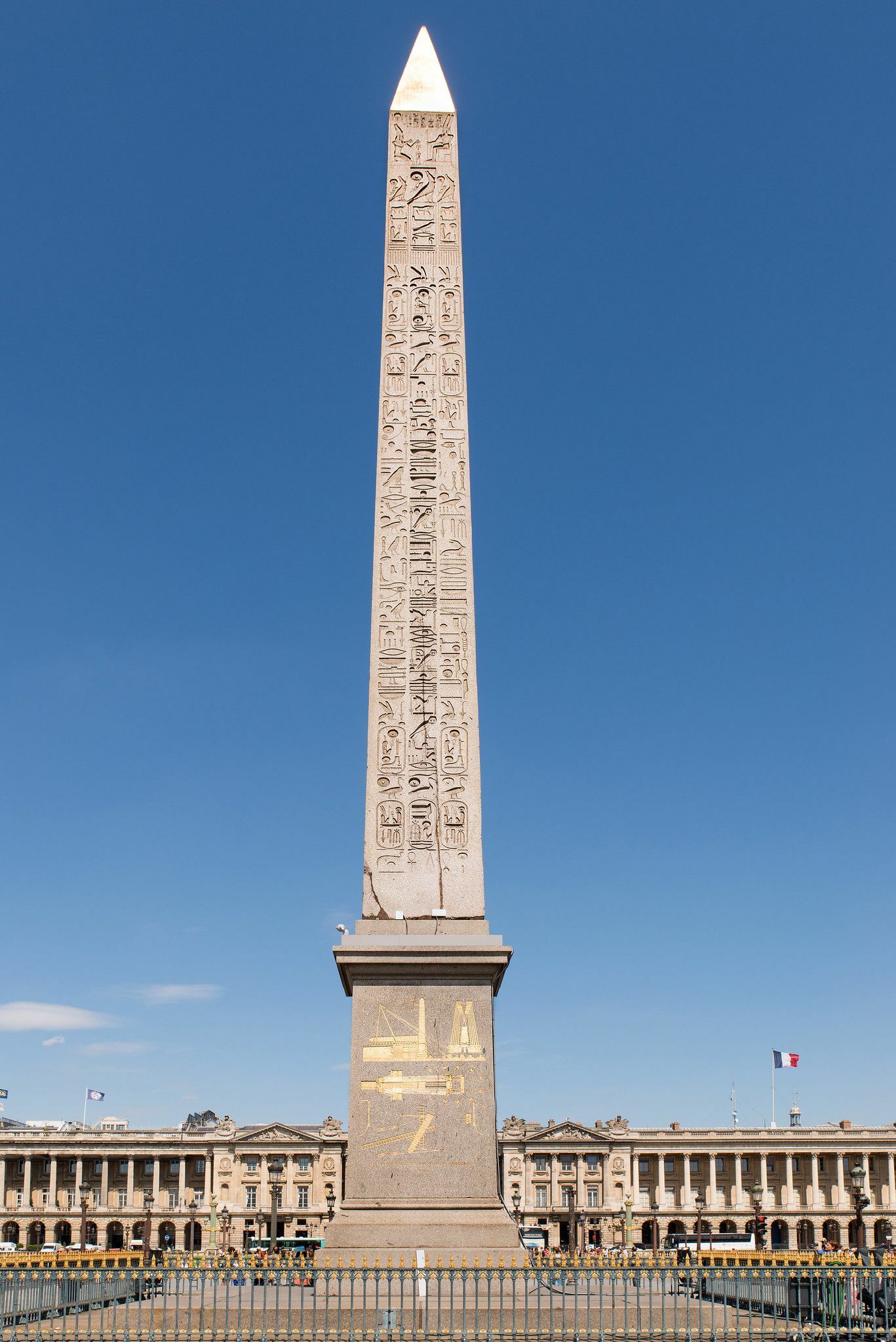 Obélisque de Ramsès II Place de la Concorde à Paris