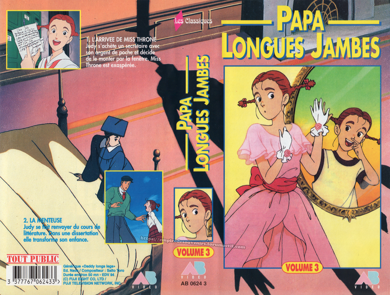 [VHS] Papa longues jambes 443y