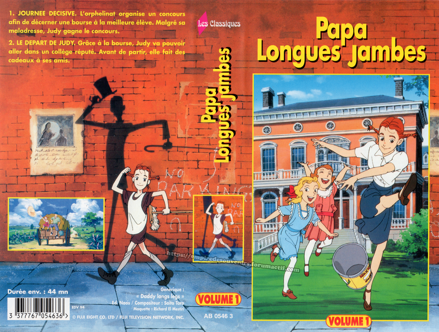 [VHS] Papa longues jambes Dt3k